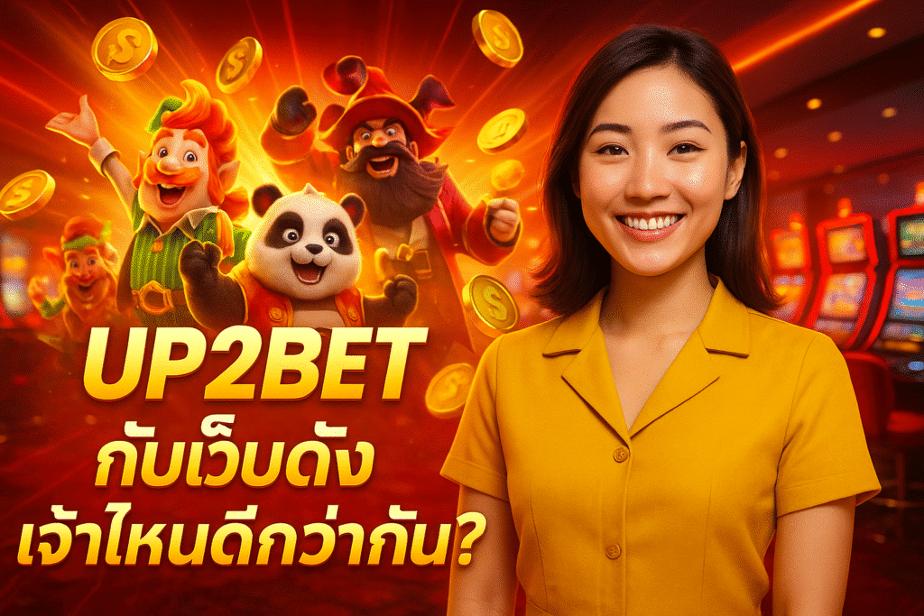 UP2BET กับเว็บดัง เจ้าไหนดีกว่ากัน