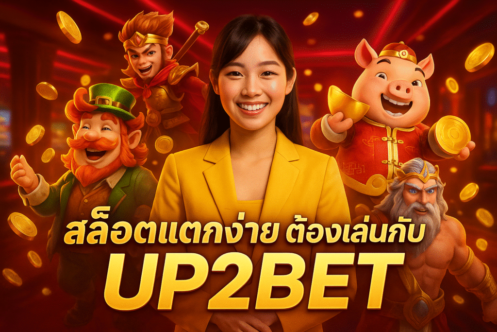 สล็อตแตกง่าย ต้องเล่นกับ UP2BET