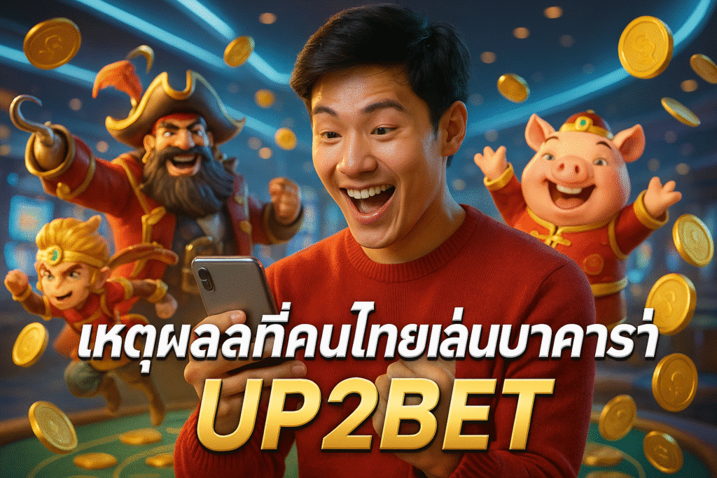 เหตุผลที่คนไทยเล่นบาคาร่า UP2BET