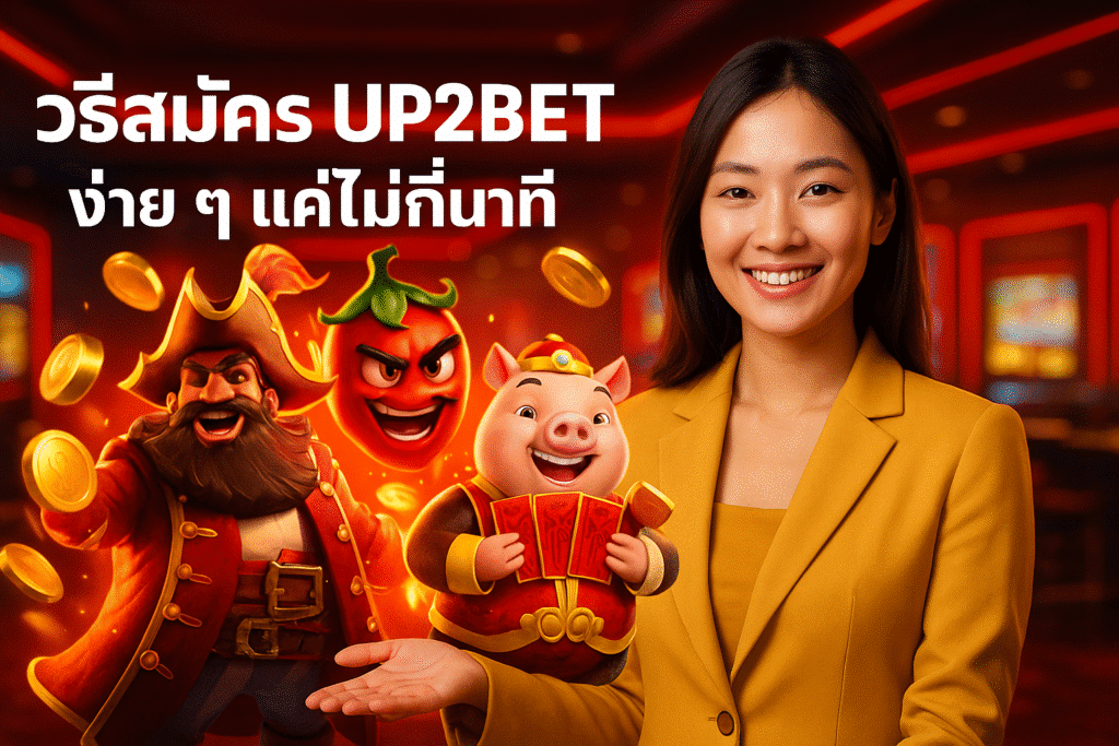วิธีสมัคร UP2BET ง่าย ๆ แค่ไม่กี่นาที