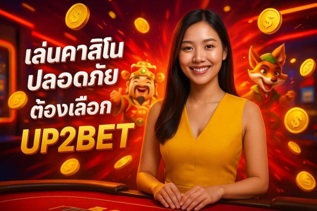 เล่นคาสิโนปลอดภัย ต้องเลือก UP2BET